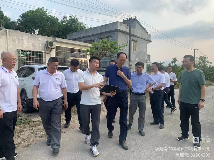 省資規(guī)廳副廳長邱烈飛率隊到瓊中陽江調(diào)研“墾地融合”全域土地綜合整治項目